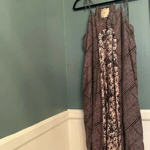 Maeve by Anthropologie dress - size small- part silk - pattern - spaghetti strap